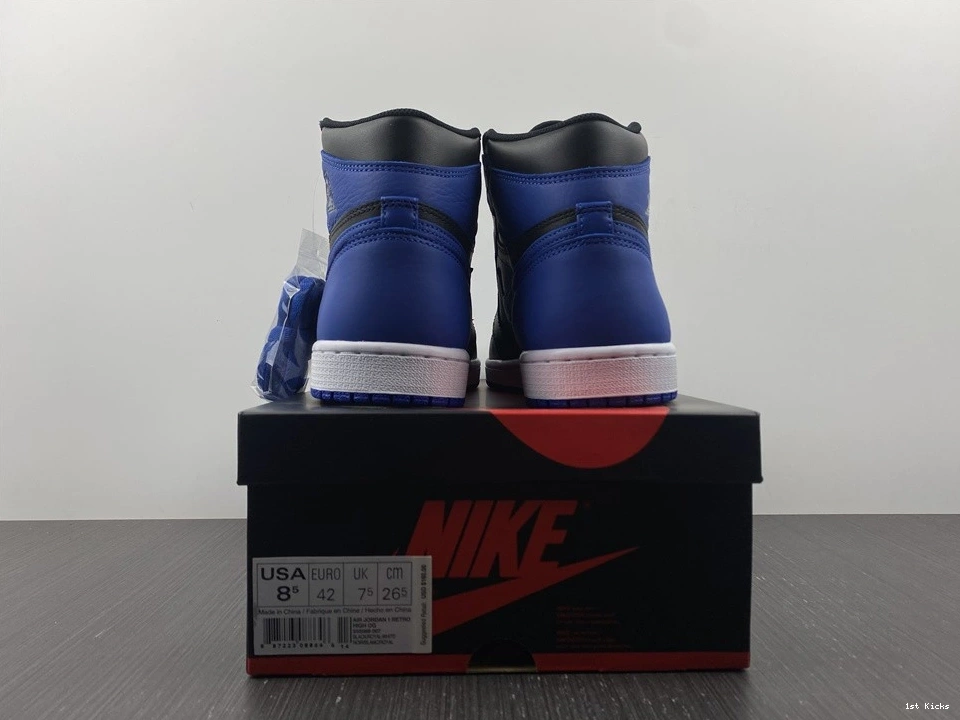Air Jordan AJ1s 1 555088- 007  Royal 0509